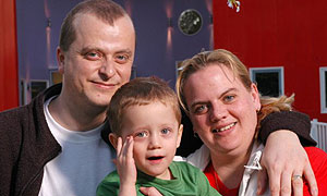 L-R Paul Lewis Nicky
