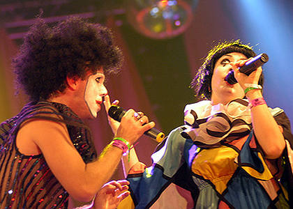 Scissors Sisters onstage