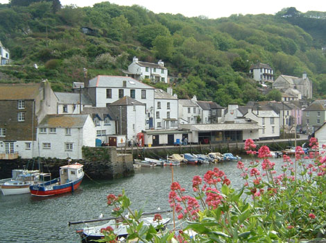 Polperro harbour