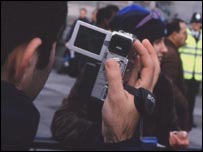 filming