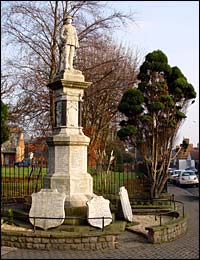 War memorial.