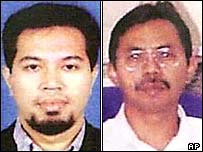 Noordin Mohamed Top và Azahari Husin bị coi là hai nghi phạm chính