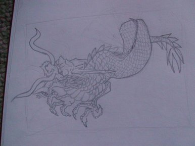 Japanese dragon