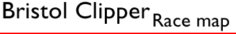 Bristol Clipper race map