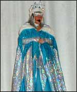The Ice Queen at Santa's Kingdom
