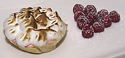 Raspberry, Lemon and Marshmallow Filo Pie