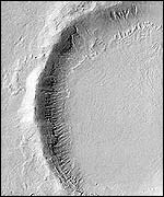 Picture: Ice on Mars
