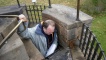 …not really, just emerging on to the top of Glenfinnan Monument