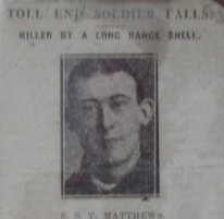 Gunner Thomas Matthews Gunner Thomas Matthews