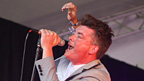 Rotating Leslie  on the BBC Introducing stage