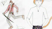 Manga characters... Manga characters...