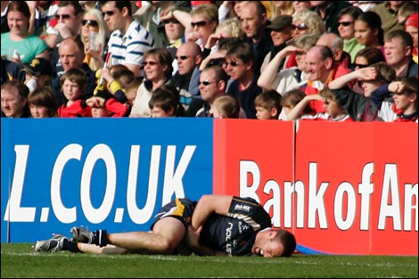 Chris Latham is injured