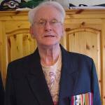 Pat at ERSKINE today with his service medals. Pat at ERSKINE today with his service medals.