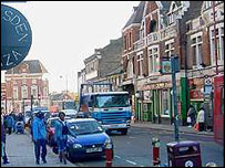 Bairro de Harlesden, noroeste de Londres