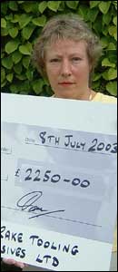 Another cheque for the appeal