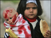 Criança em Gaza