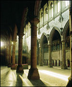 Inside Gorton Monastery