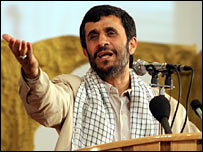 Presiden Iran Mahmoud Ahmadinejad