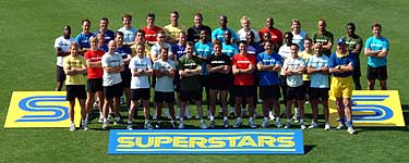 Competitors line up for Superstars - back on BBC ONE