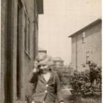 Olive as a child during the war Olive as a child during the war