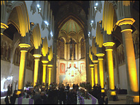 Banquet in Gorton Monastery [pic: Graham North]