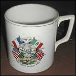 This mug starting a journey back to the trenches 