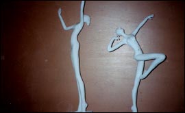 Dancers - sculpture