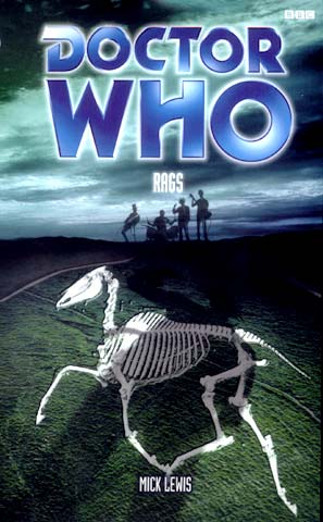enlarged book cover of rags
