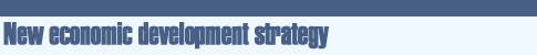 New economic development strategy