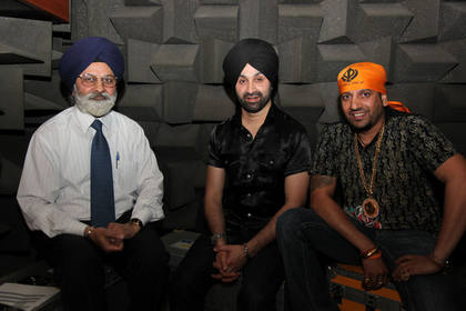 Ravinder Singh Kundra, Sukhshinder Shinda and Jazzy B