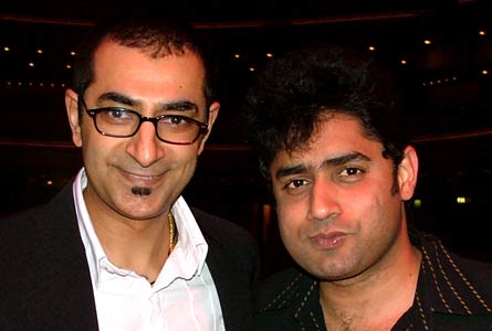 Unsung judge Shin with Abrar-Ul-Haq 
