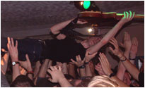 The Datsuns crowd surf