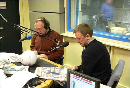 Mark Yates with Dave Bradley