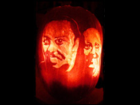 Pumpkin carving.