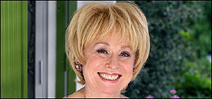 Barbara Winsdor as Peggy in Eastenders