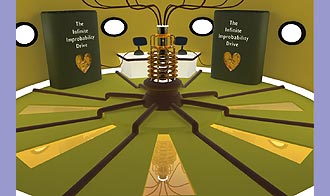 Engine Room of the Heart of Gold by Ben Carroll