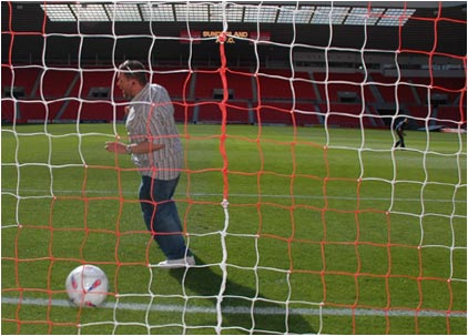 Moyles at the Stadium of Light
