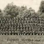 The first post-war official photo, taken at Ferndorf. See below for surnames of all concerned The first post-war official photo, taken at Ferndorf. See below for surnames of all concerned