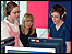 Young people editing their film
