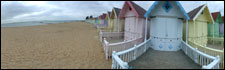 Beach cabins