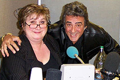 Jenni Murray with David Dickinson