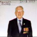 Reg Stone all dressed up to meet Queen Elizabeth II to receive his Maundy Money at Wakefield Cathedral March 24, 2005. Reg Stone all dressed up to meet Queen Elizabeth II to receive his Maundy Money at Wakefield Cathedral March 24, 2005.