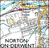 Ordnance Survey Map of Norton