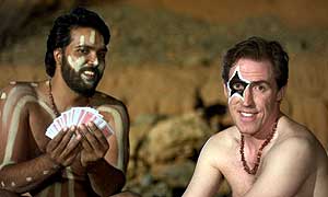 Damion Hunter and Rob Brydon as Bill and Paul