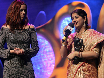 Kathryn Tickell and Kaushiki Chakrabarty