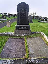 The Allison Grave at St. Aidan's near Magilligan