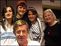 Nekane, Ruba, Hanin, Detta and Henry