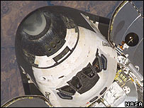 ônibus espacial (imagem da Nasa)