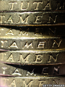 Pound coins