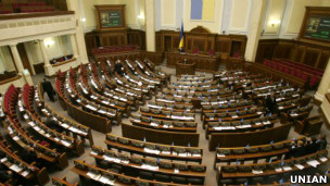 Сесійна зала Верховної Ради